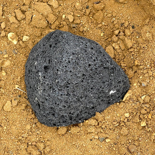 Pumice Stone of black volcanic lava