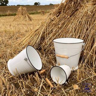 Enamel Steel Buckets