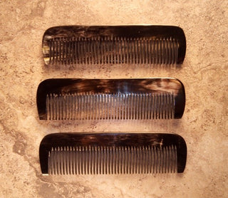 Horn Combs, all hair types, beard, moustache, cats, babies
