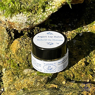 5g lip balm on mossy rock