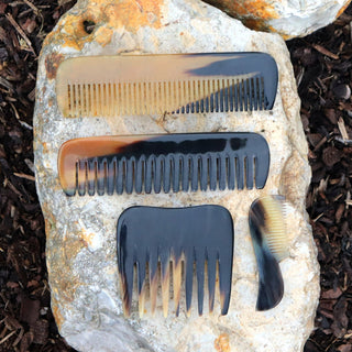 Horn Combs, all hair types, beard, moustache, cats, babies