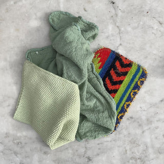 Scrubbing Pad 100% Cotton Scrubby All Surface Cleaning Cloth