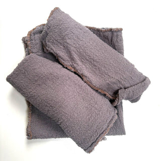 Organic Cotton Lint Free Eco Cleaning Cloths – Dark Colours
