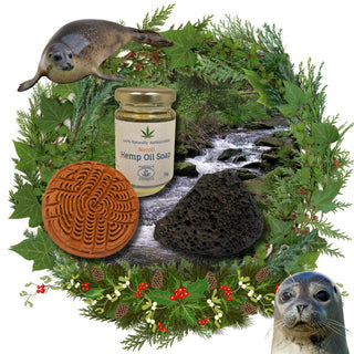 Natural Foot Care Kit with Neroli Soap, Pumice & Clay Disc