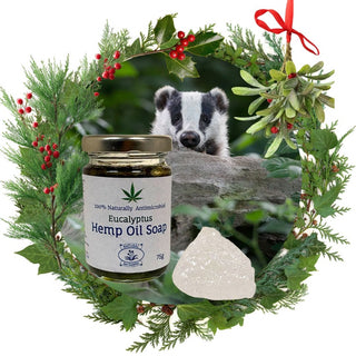 Christmas Shaving Gift Set – Hemp Soap & Alum