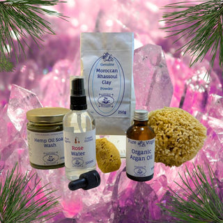 Face Care Kit - anti-aging facial care, fully natural, removes make up too