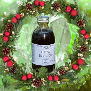 Pine Tar and Hemp Hair and Beard Oil
