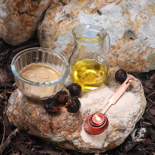 Natural Spa Supplies thankaka, oil and soapnuts recipe 2